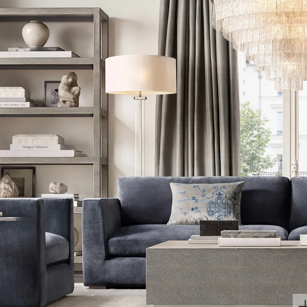 Restoration Hardware Thai Silk Solid Drape